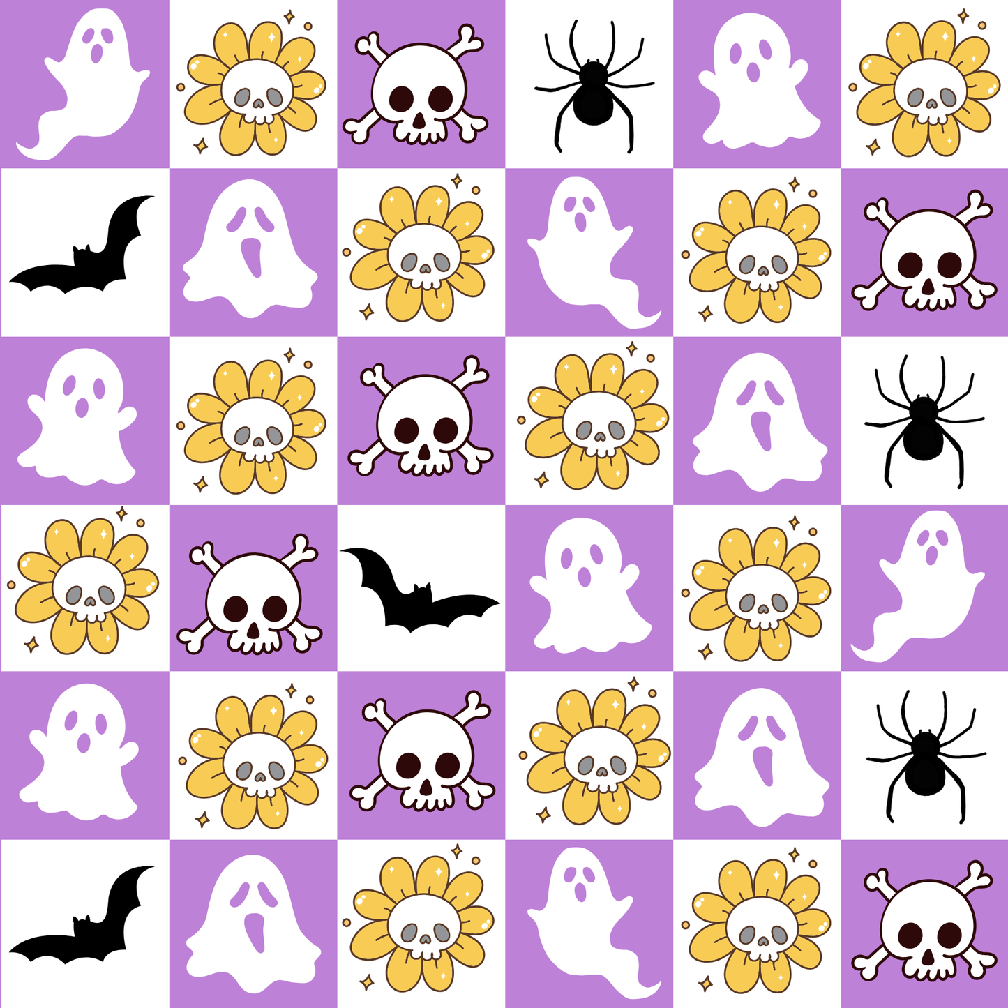 Groovy Halloween Patterns