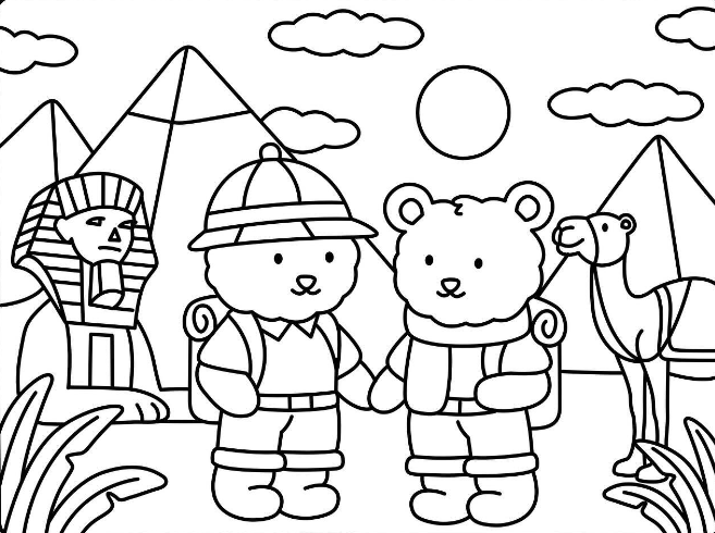 Egypt Coloring Pages